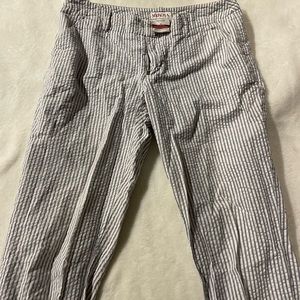 Seersucker pants - super cute